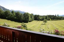 Ausblick vom Balkon