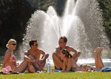 Entspannen und Relaxen am Badesee