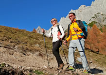 Herbstwandern in Ramsau am Dachstein, Österreich