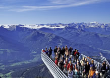 Skywalk, die Aussichtsplattform am Dachstein in Ramsau