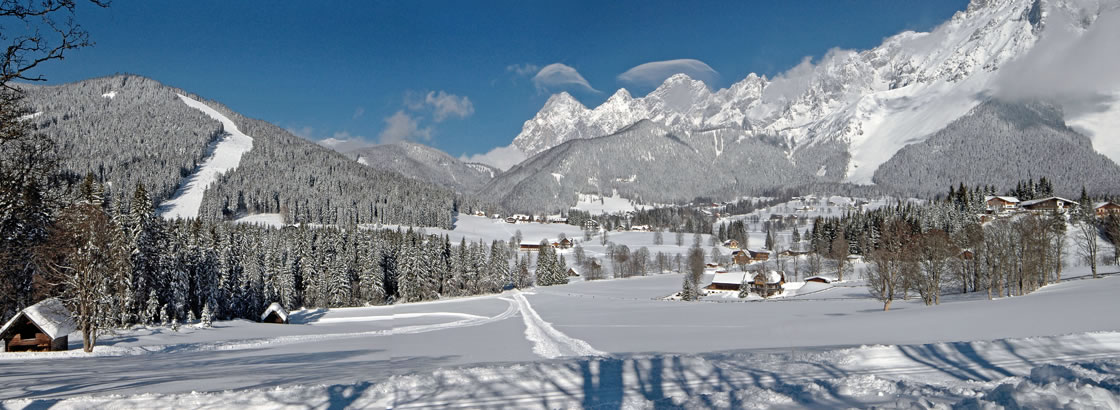Winterurlaub am Bio-Bauernhof Brandlhof in Ramsau am Dachstein in der Steiermark in Österreich